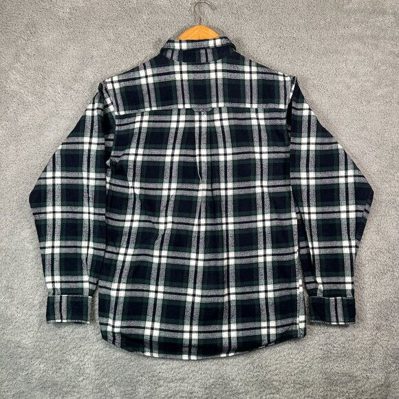 Red Head Long Sleeve Plaid Flannel - Picture 2 of 13